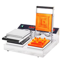 Nouvelle machine à faire des hamburgers électriques, presse à panini, gril à sandwichs, usage commercial, 220v/110v, 3200W, haute productivité, garantie de 6 mois