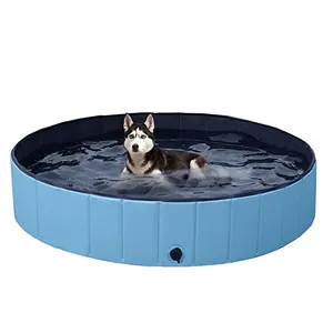 高品质可折叠狗宠物池漂浮划水游泳水疗浴缸美容浴缸狗池
