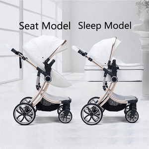 Passeggino 3 in 1 per uova di lusso pieghevole con certificato CE e cintura di sicurezza a cinque punti - Product Image 6