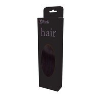 Boîte d'Emballage d'Extensions de Cheveux Personnalisée en Gros, Durable et Biodégradable, avec Crochets