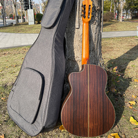 Wholesale Custom Stringed Instruments Parts 6 String Basswood Guitar Acoustic Classic Guitar Acoustic Guitar