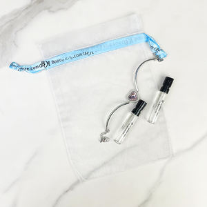 Sac de bijoux et de <span class=keywords><strong>parfum</strong></span> en <span class=keywords><strong>organza</strong></span> personnalisé en gros 22 options de couleur logo imprimé et recyclable pour les mariages et les pochettes de bonbons - Product Image 1