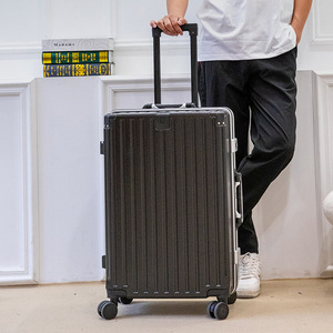 Aluminum <b>Frame</b> Suitcase 20 Inch Multi Functional Lock With Swivel Wheels For Travel - Product Image 4