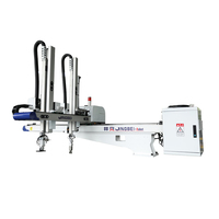 Bras robotisé vertical 5 axes à grande vitesse en stock usine, 1300 mm de longueur transversale, 690 mm de largeur transversale, 2200 mm de hauteur, charge utile 10 kg, en acier inoxydable, longue durée de vie