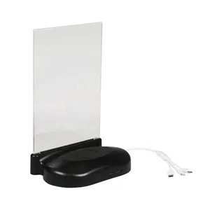 Best selling products 2023 wireless Menu holder External Battery power bank 20000mAh with 3 in 1 cable