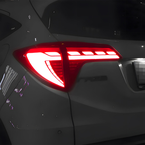 Lámparas traseras automáticas para <span class=keywords><strong>Honda</strong></span> Vezel 2014-2021, montaje de luces traseras de coche, actualización de lámpara de señal dinámica LED, accesorios - Product Image 3