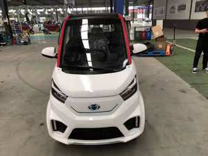 ได้รับการรับรองรถยนต์ไฟฟ้าขนาดเล็กพลังงานแสงอาทิตย์ผู้ใหญ่สี่ล้อ <span class=keywords><strong>2</strong></span> ประตูแฮทช์แบ็ก Eec รถยนต์ไฟฟ้าพร้อมแผงโซลาร์เซลล์ Rhd / lhd - Product Image 5