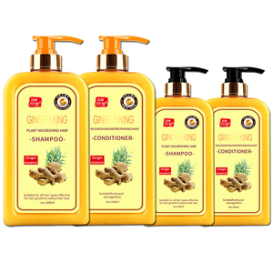 Wholesale Organic Old Ginger King <strong>Shampoo</strong> Cream Formula Shining Hair <strong>Moisturizer</strong> <strong>with</strong> Smooth Ginger English Scent - Product Image 1