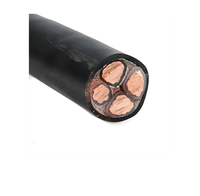 Cable de Cobre Trenzado de 4 Núcleos con Aislamiento de PVC de 12V y 8 AWG, Fabricado en Fábrica, para Calefacción y Uso Subterráneo
