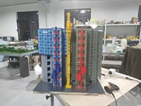 Modelo de escala arquitectónica moderna profesional para diseño de edificios Proceso de construcción Modo de tecnología Muestra de ingeniería