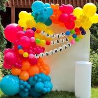 Ballons en latex de 10 pouces aux couleurs vives assorties, vente en gros, pour anniversaires, baby shower et toutes les décorations de fête