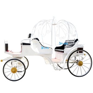 Coche clásico de <span class=keywords><strong>segunda</strong></span> <span class=keywords><strong>mano</strong></span> para boda romántica, Buggy de Cenicienta europeo retro para fiesta de cumpleaños, en stock - Product Image 1