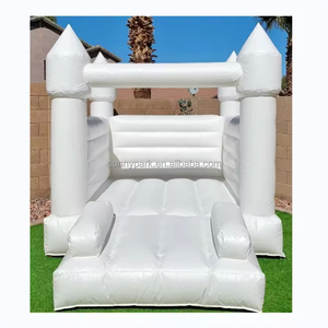 Château gonflable commercial personnalisé blanc pour mariage, château gonflable avec toboggan à <span class=keywords><strong>vendre</strong></span> - Product Image 6