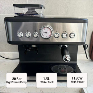 Macchina da Caffè Espresso Elettrica Automatica Multifunzione con Macinacaffè Integrato per Uso Industriale e Commerciale - Product Image 3