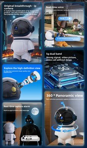 Độ nét cao không dây 360 độ tầm nhìn ban đêm IP <span class=keywords><strong>Camera</strong></span> giám sát từ xa điện thoại di động - Product Image 4