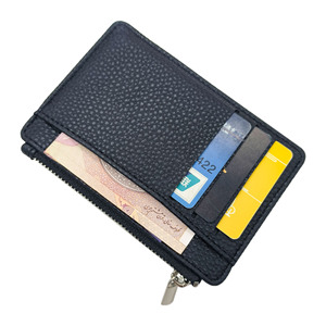 Оптовая цена: Женский тонкий кошелек-картхолдер из искусственной кожи с RFID-защитой, мини-портмоне для кредитных карт, деловой аксессуар - Product Image 4