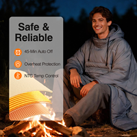 Sweat-shirt chauffant électrique portable, recharge rapide USB, pour les sports d'hiver en plein air, la randonnée ou la pêche