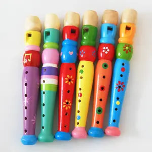 Clase de música Orff, flauta de madera, material didáctico para jardín de infantes, flauta grande de madera, instrumentos para niños, instrumentos de juguete