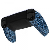 Accessoires de manette de jeu en gros : Coque arrière caoutchoutée pour manette sans fil PS5 DualSense
