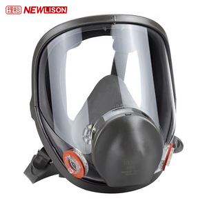 Máscara de Protección Respiratoria Facial Completa, Respirador contra Polvo y Humos, Apta para Trabajadores de Plantas Químicas, Certificación CE - Product Image 2