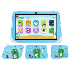 Giá bán buôn 7 inch dễ thương trẻ em máy tính bảng trẻ em 6 + 128GB chống sốc học tập <span class=keywords><strong>Android</strong></span> 14 giáo dục thông minh máy tính bảng <span class=keywords><strong>PC</strong></span> cho quà tặng - Product Image 2