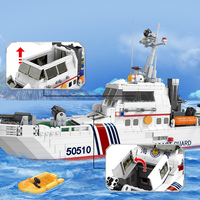 WOMA — jouets de décoration intérieure, 2022, en blocs de construction, pour bateau de guerre, avion de bataille, briques, jeux d'assemblage