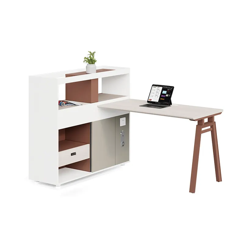High quality modern furniture with storage cabinets combined wooden executive office desk
