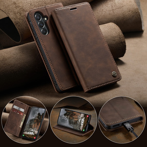 Étui portefeuille magnétique en similicuir avec support et porte-cartes pour <span class=keywords><strong>Samsung</strong></span> Galaxy A57 A17 A56 A36 A71 A16 A05 A21 A26 A40 - Product Image 2