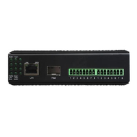 Nuovo Dispositivo Server/Convertitore Industriale Xallcom su Guida DIN con WEB, SNMP, 1-4 Porte Seriali, Ethernet e Fibra Ottica, Modello XS3411-F in Alluminio
