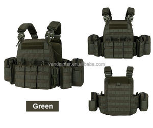 Chaleco táctico multifuncional de liberación rápida Vanda verde oliva MOLLE - Product Image 2