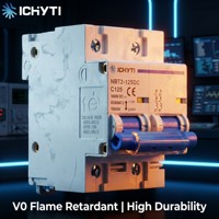Disjoncteur solaire photovoltaïque bipolaire CHYT DC 1000V 100A 125A pour système de panneaux solaires CE