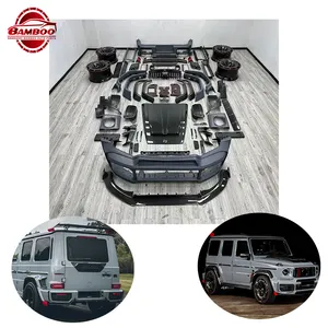 Cho Mercedes Benz G CLASS w463 w464 chuyển đổi tên lửa phiên bản G900 cơ thể rộng lớn Surround Kit