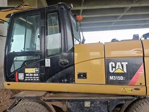 Secondhand cat Wheel Excavator CAT M315D2 <b>Diggers</b> <b>for</b> <b>Sale</b> 317D2 Used in Stock Shanghai Yard - Product Image 5