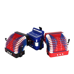 <span class=keywords><strong>Accordéon</strong></span> <span class=keywords><strong>diatonique</strong></span> miniature SFQ07 pour enfants, <span class=keywords><strong>2</strong></span> basses, 7 touches, portable pour débutants, 9 couleurs, alliage et ABS, logo personnalisable - Product Image 1