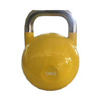 Kettlebells en acier pour la compétition, ensemble complet en fonte pour la musculation en salle de sport, vente en gros
