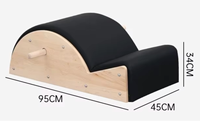 Ensemble de Pilates cinq pièces en aluminium, chêne et érable : Reformer, Chaise Wunda, Ladder Barrel, Correcteur de colonne vertébrale (WJT-55)