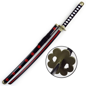 Une pièce <span class=keywords><strong>Zoro</strong></span> épée populaire Anime jouet épée bambou japon Cosplay épées pour enfants 104CM - Product Image 6