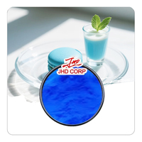 Poudre de Phycocyanine E18 Couleur Bleue Naturelle Extrait de Spiruline Qualité Alimentaire en Vrac pour Boissons et Compléments