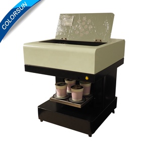 Imprimante alimentaire portable semi-automatique à jet d'encre, encre comestible, gobelets à café, latte art, Colorsun 110V/220V, garantie de 2 ans - Product Image 4