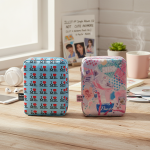 ILLIT - 1er album CD NOT CUTE ANYMORE [ILLIT X Ashley Williams Pouch Ver.] K-Pop pour adultes coréens - Product Image 3