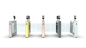 Barrières tournantes en acier inoxydable personnalisées OEM/ODM avec accès biométrique, contrôle NFC/RFID, protection IP68 - Product Image 2