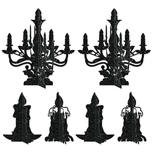 Portavelas de <span class=keywords><strong>Halloween</strong></span> de resina con forma de calavera, decoración de papel <span class=keywords><strong>para</strong></span> mesa, centro de mesa <span class=keywords><strong>para</strong></span> fiestas de casa embrujada, repisa de chimenea - Product Image 1