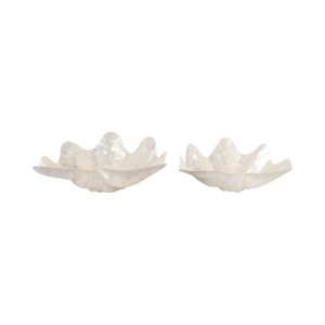 Ciotola decorativa a forma di conchiglia per decorazioni da tavolo e bancone, centrotavola - Product Image 4