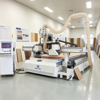 Centre CNC industriel pour le bois ATC 2040, routeur à table mobile grand format pour la sculpture 3D et la fabrication de moules en mousse