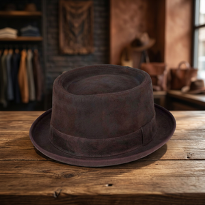 Qualité exclusive, style vintage marron, cuir véritable, unisexe, personnalisable, tendance, cowboy, adulte, voyage, 4 saisons, pique-nique, plage - Product Image 1