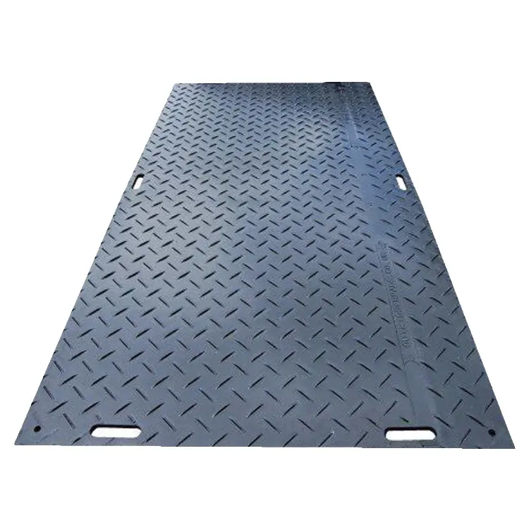 Temporary HDPE Construction Track Protection Ground Mat/ 4x8 ft protection ground floor cover mats