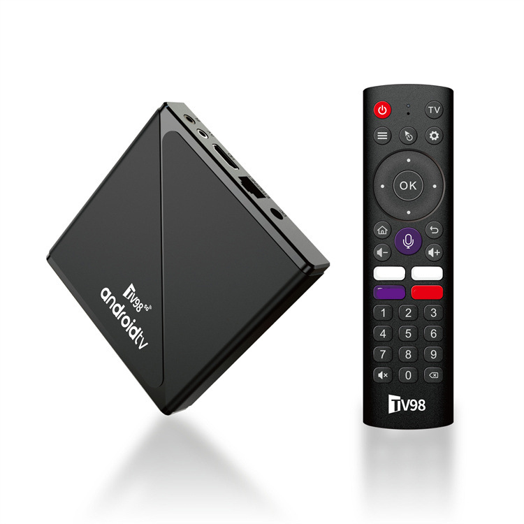 Factory Sell Allwinner H313 Quad Core Voice Remote Set Top