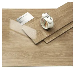 Torche vente en gros carrelage en bois antidérapant glaçure polie salon porcelaine fabrication décorative ressemble à finition carrelage en grain