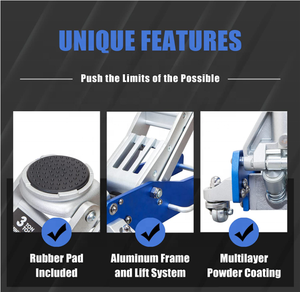 Алюминиевый гидравлический Напольный домкрат, 1,5 тонны, гидравлический алюминиевый гоночный домкрат для тележки с низким профилем и двойным поршнем - Product Image 3