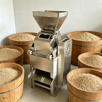 Machine à flocons de maïs commerciale agricole YYHB 450 kg/h en acier inoxydable 304, motorisée, pour céréales de petit-déjeuner prêtes à consommer, certifiée CE